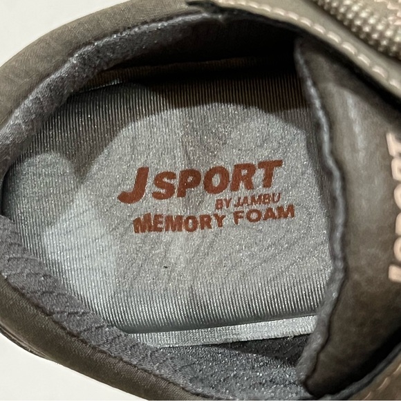 JSport by Jambu Grey Taupe Ballard Oxford Shoes NWT Size 8.5 - Picture 13 of 16